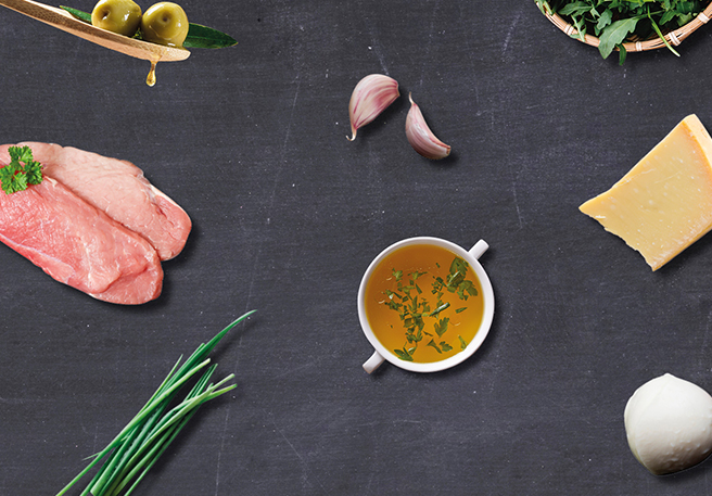 Histaminarme gefüllte Kalbsröllchen