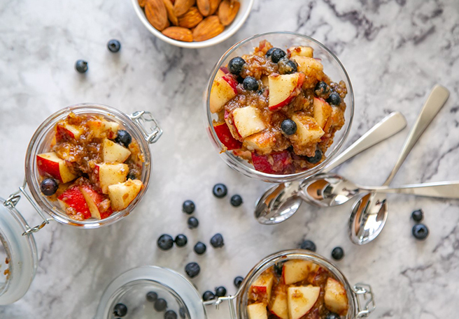 Pfirsichkuchen aus dem Glas
